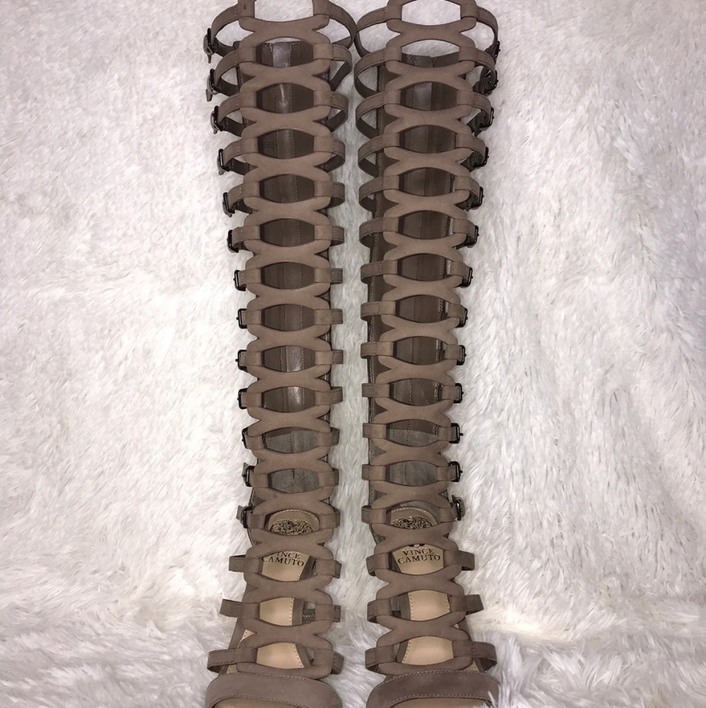 Vince Camuto gladiator shoe. 4 inch heel